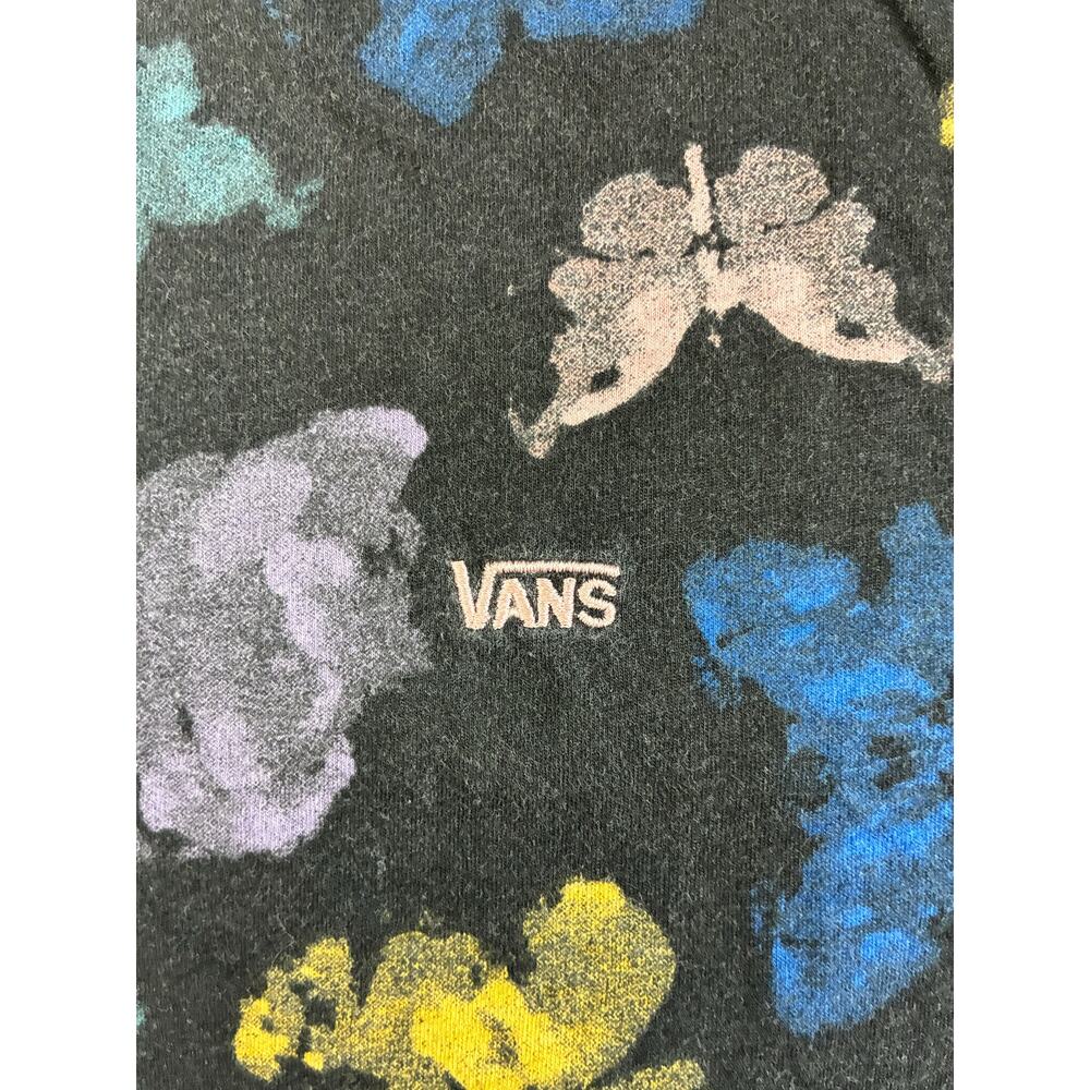 Vans Off The Wall Shirt Unisex t-Shirt Size L butterly multicolor print skater - Picture 4 of 5